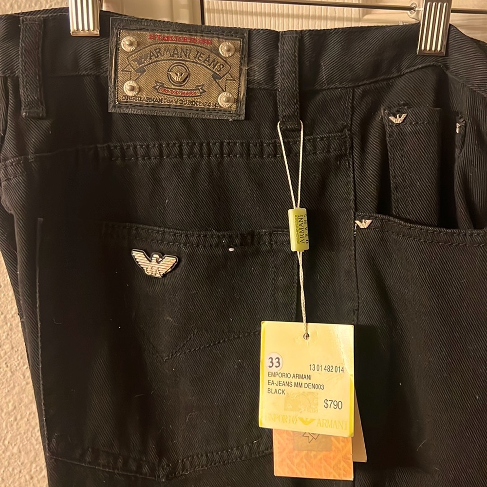 NWT - Armani Jeans 33 x 32